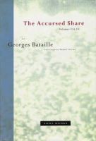 Georges Bataille - The Accursed Share - 9780942299212 - V9780942299212