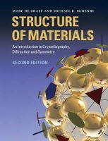 Marc De Graef - Structure of Materials: An Introduction to Crystallography, Diffraction and Symmetry - 9781107005877 - V9781107005877