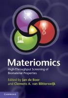  - Materiomics: High-Throughput Screening of Biomaterial Properties - 9781107016774 - V9781107016774