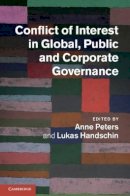 Edited By Anne Peter - Conflict of Interest in Global, Public and Corporate Governance - 9781107029323 - V9781107029323