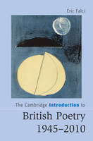 Eric Falci - Cambridge Introductions to Literature: The Cambridge Introduction to British Poetry, 1945-2010 - 9781107029637 - V9781107029637