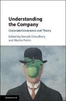  - Understanding the Company: Corporate Governance and Theory - 9781107146075 - V9781107146075
