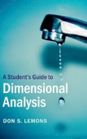 Don S. Lemons - A Student´s Guide to Dimensional Analysis - 9781107161153 - V9781107161153