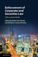 Robin Hui Huang - Enforcement of Corporate and Securities Law: China and the World - 9781107164994 - V9781107164994