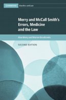 Alan Merry - Merry and McCall Smith´s Errors, Medicine and the Law - 9781107180499 - V9781107180499