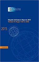 World Trade Organization - Dispute Settlement Reports 2015: Volume 4, Pages 1723–2456 - 9781107188389 - V9781107188389