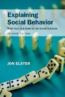 Jon Elster - Explaining Social Behavior: More Nuts and Bolts for the Social Sciences - 9781107416413 - V9781107416413