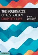 Hossein Esmaeili - The Boundaries of Australian Property Law - 9781107572652 - V9781107572652
