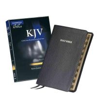 Cambridge - KJV Concord Reference Bible, Black Calf Split Leather, Red-letter Text, Thumb Index, KJ564:XRI - 9781107602663 - V9781107602663