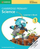 Board, Jon, Cross, Alan - Cambridge Primary Science Stage 1 Learner's Book (Cambridge International Examinations) - 9781107611382 - V9781107611382