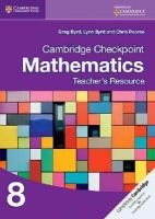 Greg Byrd - Cambridge Checkpoint Mathematics Teacher's Resource 8 (Cambridge International Examinations) - 9781107622456 - V9781107622456