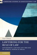Yoav Dotan - Lawyering for the Rule of Law - 9781107625907 - V9781107625907