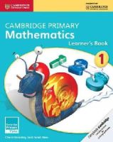 Cherri Moseley - Cambridge Primary Mathematics Stage 1 Learner's Book - 9781107631311 - V9781107631311