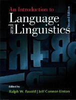 Ralph W. Fasold - An Introduction to Language and Linguistics - 9781107637993 - V9781107637993