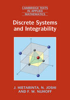 Jarmo Hietarinta - Discrete Systems and Integrability (Cambridge Texts in Applied Mathematics) - 9781107669482 - V9781107669482