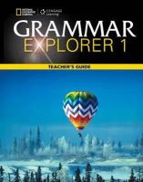 Daphne Mackey - Grammar Explorer 1: Teacher´s Guide - 9781111350918 - V9781111350918