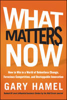 Gary Hamel - What Matters Now: How to Win in a World of Relentless Change, Ferocious Competition, and Unstoppable Innovation - 9781118120828 - V9781118120828