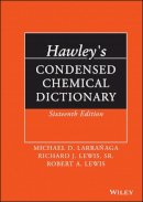 Robert A. Lewis - Hawley´s Condensed Chemical Dictionary - 9781118135150 - V9781118135150