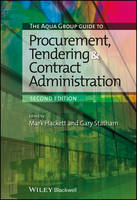 Mark Hackett - The Aqua Group Guide to Procurement, Tendering and Contract Administration - 9781118346549 - V9781118346549