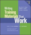 Wellesley R. Foshay - Writing Training Materials That Work - 9781118351680 - V9781118351680