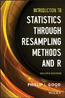 Phillip I. Good - Introduction to Statistics Through Resampling Methods and R - 9781118428214 - V9781118428214