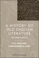 Robert D. Fulk - A History of Old English Literature - 9781118453230 - V9781118453230
