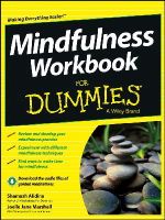 Shamash Alidina - Mindfulness Workbook For Dummies - 9781118456439 - V9781118456439