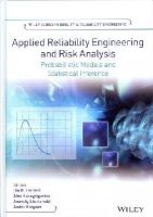 Ilia B. Frenkel - Applied Reliability Engineering and Risk Analysis: Probabilistic Models and Statistical Inference - 9781118539422 - V9781118539422