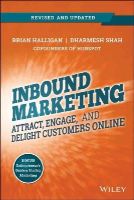 Brian Halligan - Inbound Marketing, Revised and Updated: Attract, Engage, and Delight Customers Online - 9781118896655 - V9781118896655