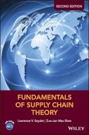Lawrence V. Snyder - Fundamentals of Supply Chain Theory - 9781119024842 - V9781119024842