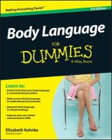 Elizabeth Kuhnke - Body Language For Dummies - 9781119067399 - V9781119067399