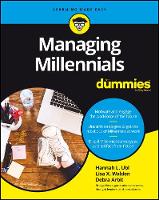 Hannah L. Ubl - Managing Millennials For Dummies - 9781119310228 - V9781119310228