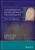 Stephen M. Bleay - Fingerprint Development Techniques: Theory and Application - 9781119992615 - V9781119992615
