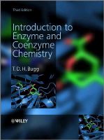 T. D. H. Bugg - Introduction to Enzyme and Coenzyme Chemistry - 9781119995944 - V9781119995944