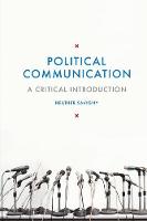 Heather Savigny - Political Communication: A Critical Introduction - 9781137011374 - V9781137011374