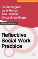 Richard Ingram - Reflective Social Work Practice - 9781137301987 - V9781137301987