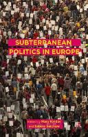 Mary Kaldor (Ed.) - Subterranean Politics in Europe - 9781137441461 - V9781137441461