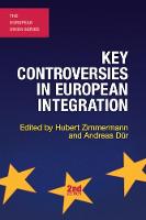 Hubert Zimmermann (Ed.) - Key Controversies in European Integration - 9781137529503 - 9781137529503
