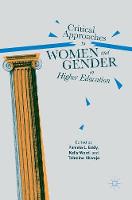 Pamela L. Eddy (Ed.) - Critical Approaches to Women and Gender in Higher Education - 9781137592842 - V9781137592842