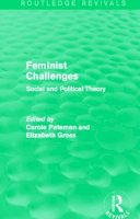 Carole Pateman (Ed.) - Feminist Challenges: Social and Political Theory - 9781138000681 - V9781138000681