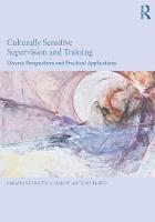 Kenneth V. Hardy - Culturally Sensitive Supervision and Training: Diverse Perspectives and Practical Applications - 9781138124608 - V9781138124608