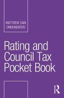 Matthew Cain Ormondroyd - Rating and Council Tax Pocket Book - 9781138643802 - V9781138643802