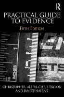 Christopher Allen - Practical Guide to Evidence - 9781138781719 - V9781138781719