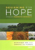 Dominique Hes - Designing for Hope: Pathways to Regenerative Sustainability - 9781138800625 - V9781138800625