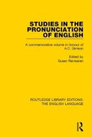 Susan . Ed(S): Ramsaran - Studies in the Pronunciation of English - 9781138918658 - V9781138918658
