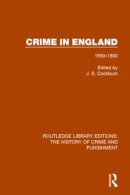 J. S. . Ed(S): Cockburn - Crime in England - 9781138942783 - V9781138942783