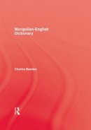 Bawden - Mongolian English Dictionary - 9781138976368 - V9781138976368