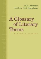 M.h. Abrams - A Glossary of Literary Terms - 9781285465067 - V9781285465067