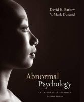 V. Durand - Abnormal Psychology: An Integrative Approach - 9781285755618 - V9781285755618