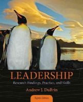 Andrew Dubrin - Leadership: Research Findings, Practice, and Skills - 9781285866369 - V9781285866369